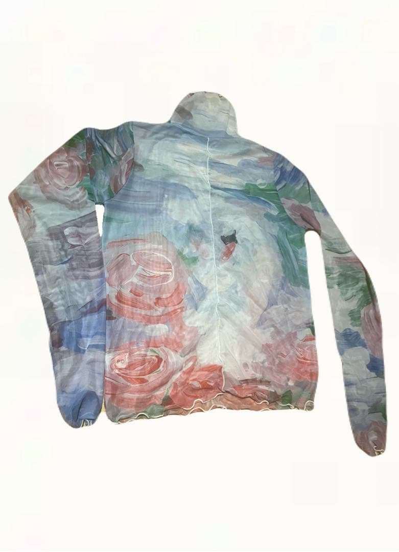 POPPY　スワンシースルートップス　あさぎーにょ