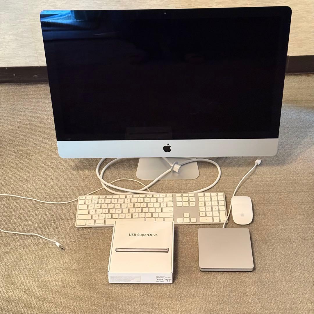 Apple iMac (27-inch Late 2012) スーパードライブ付