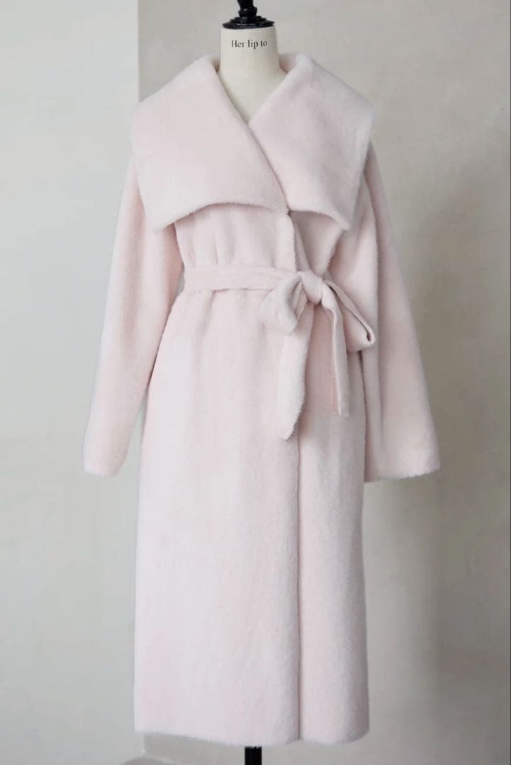 Her lip to 【新色】Grace Wrap Coat M