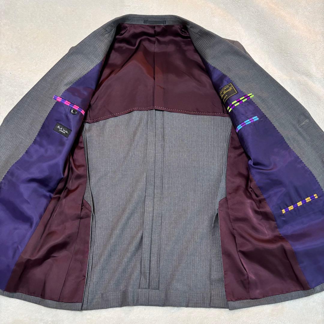 ✨️美品 Paul Smith ポールスミス ロロピアーナ スーツ グレー L