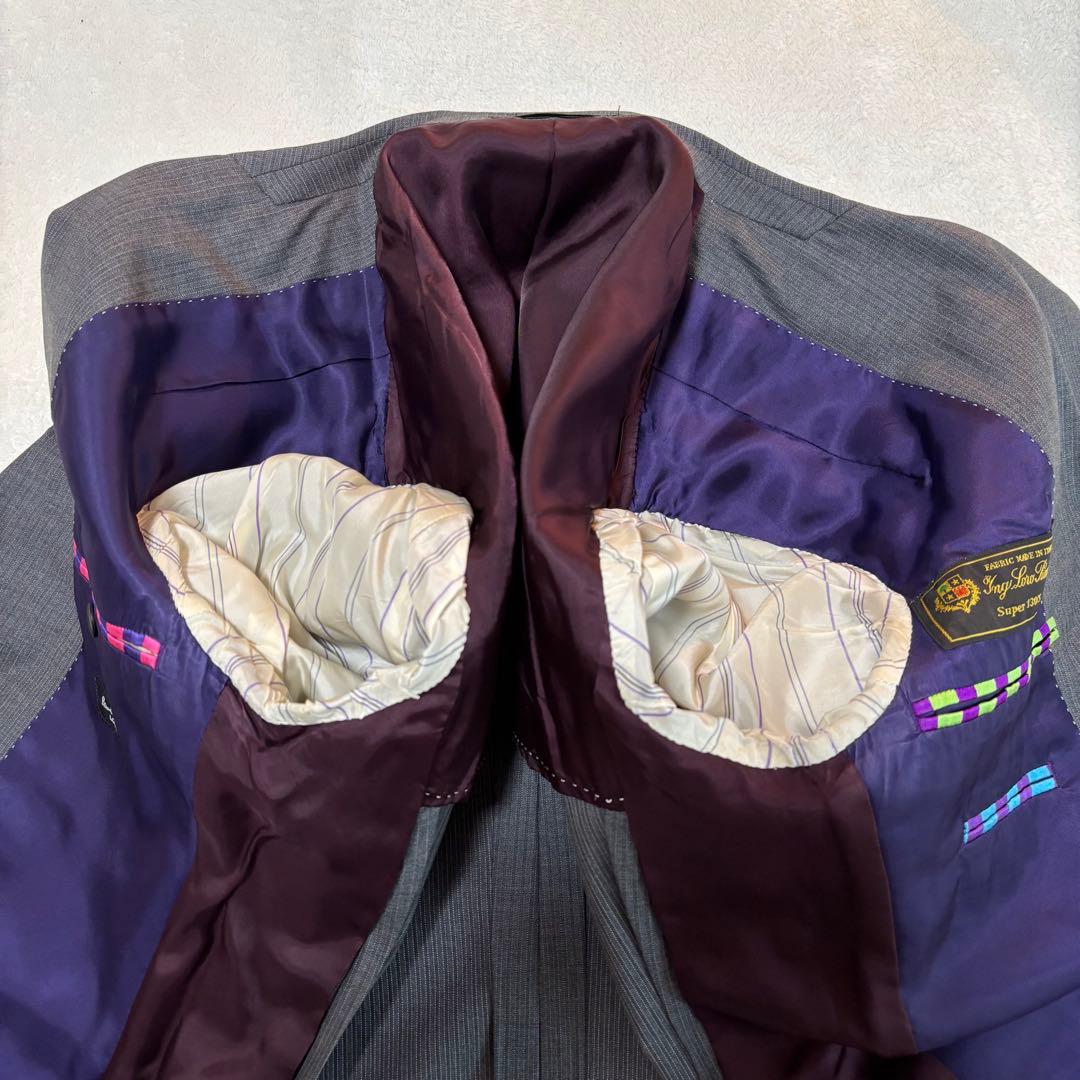 ✨️美品 Paul Smith ポールスミス ロロピアーナ スーツ グレー L