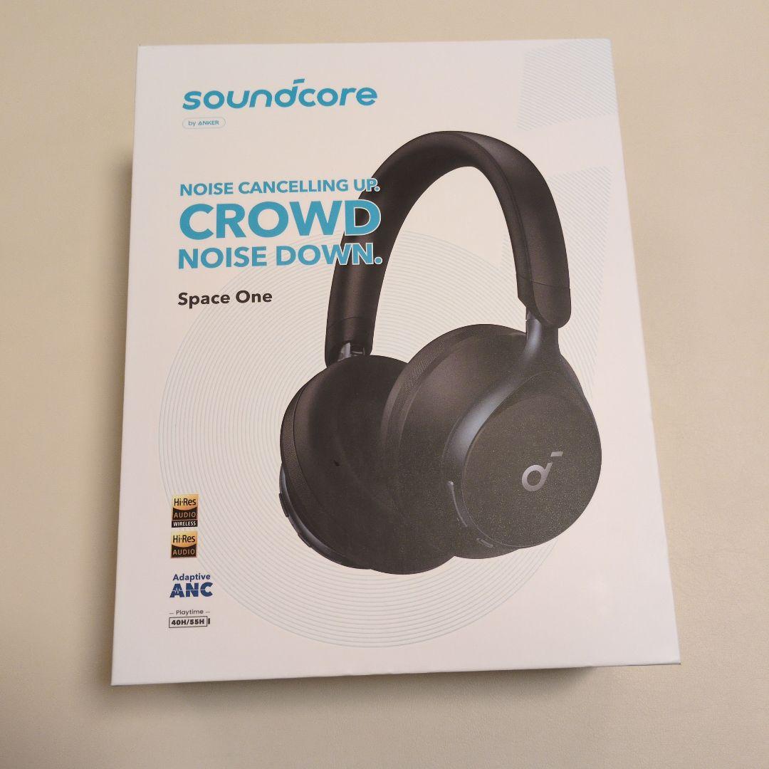 一度だけ使用 soundcore space one