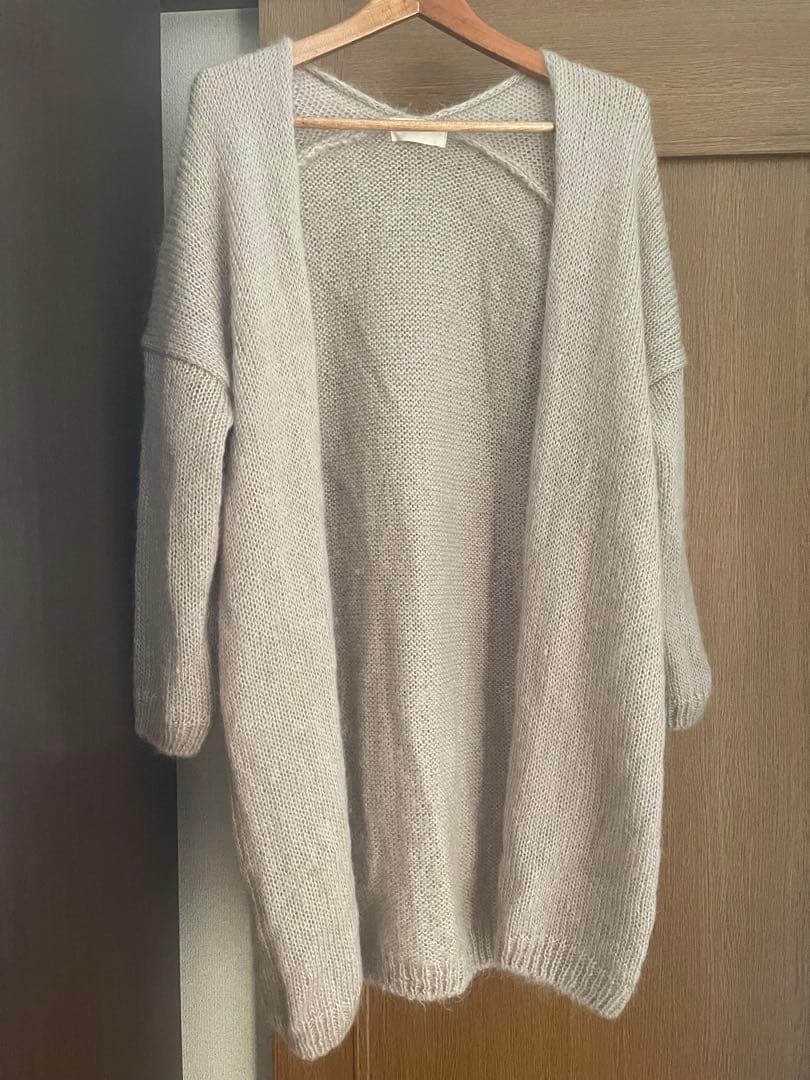 エヴァムエヴァ グ シルクモヘアローブ