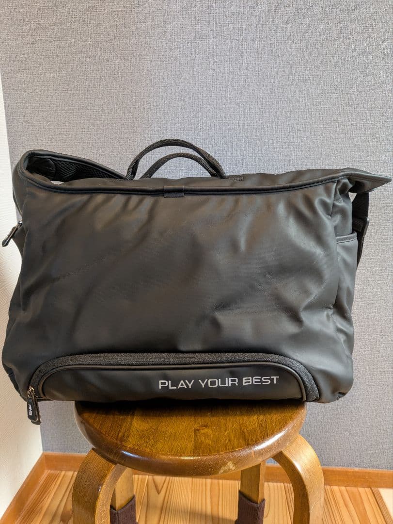 PING ブラック ゴルフバッグ