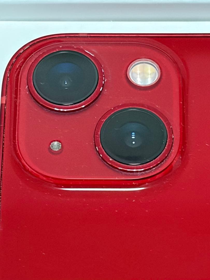 【SIMフリー】iPhone 13 RED 128GB 最大容量75%