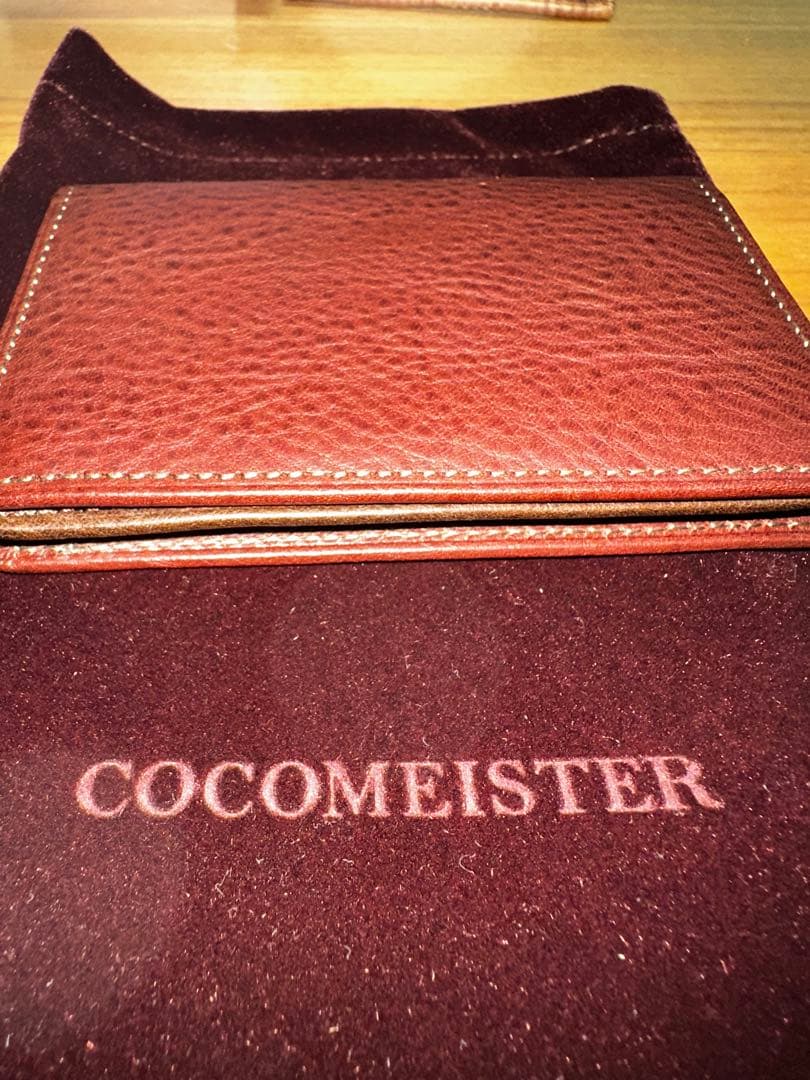 【新品】COCOMEISTER ブラウン 名刺入れ