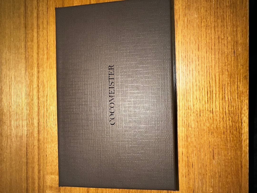 【新品】COCOMEISTER ブラウン 名刺入れ