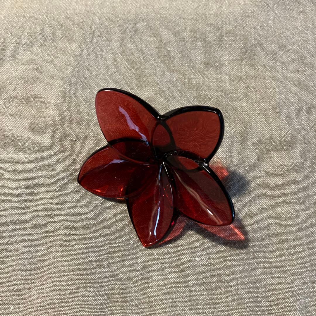 バカラ　ブルームのクリスタルオーナメント