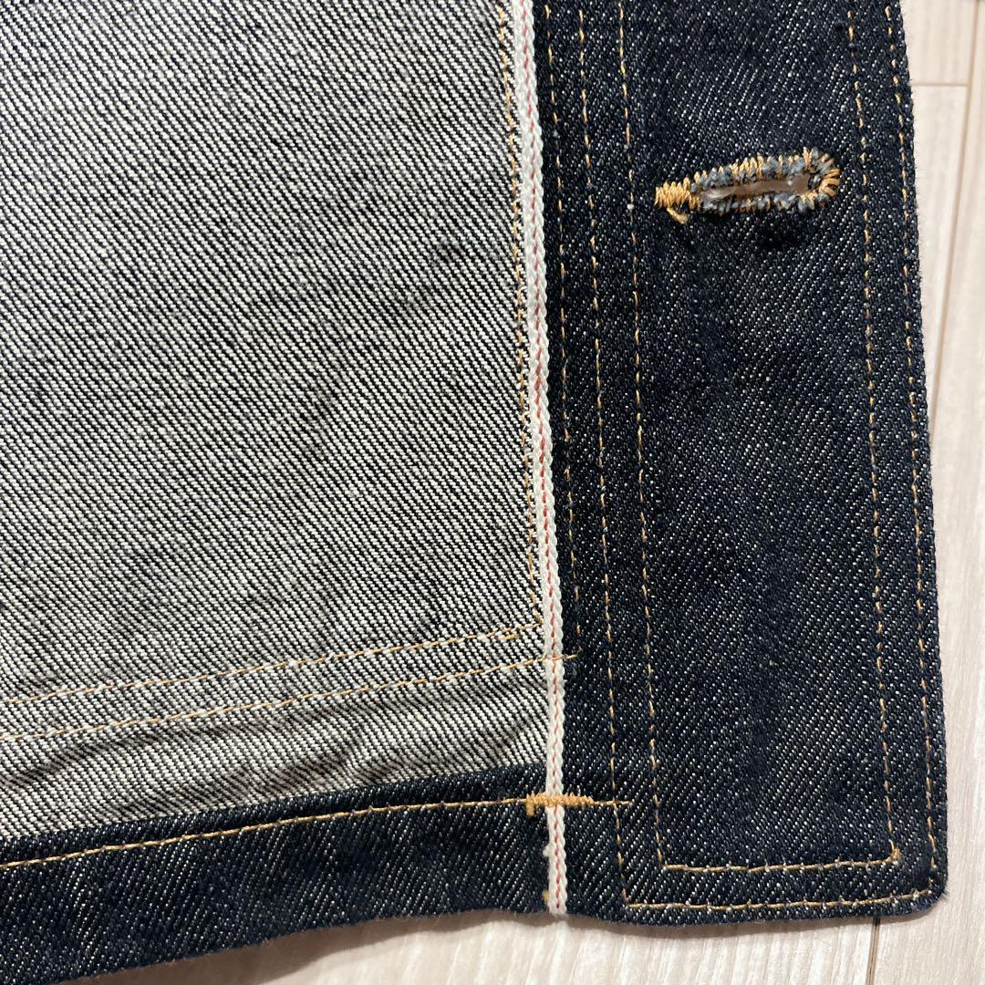 未使用タグ付 Sunny C Sider デニムカバーオール 赤耳 濃紺