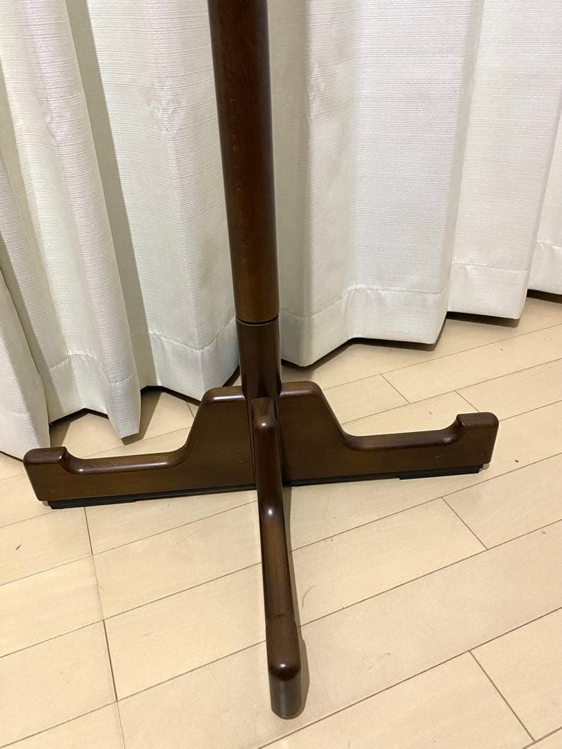 カリモク コートハンガー ポールハンガー 木製 帽子ラック ツリー