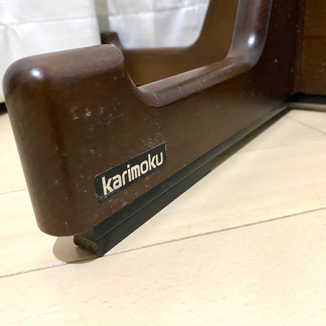 カリモク コートハンガー ポールハンガー 木製 帽子ラック ツリー