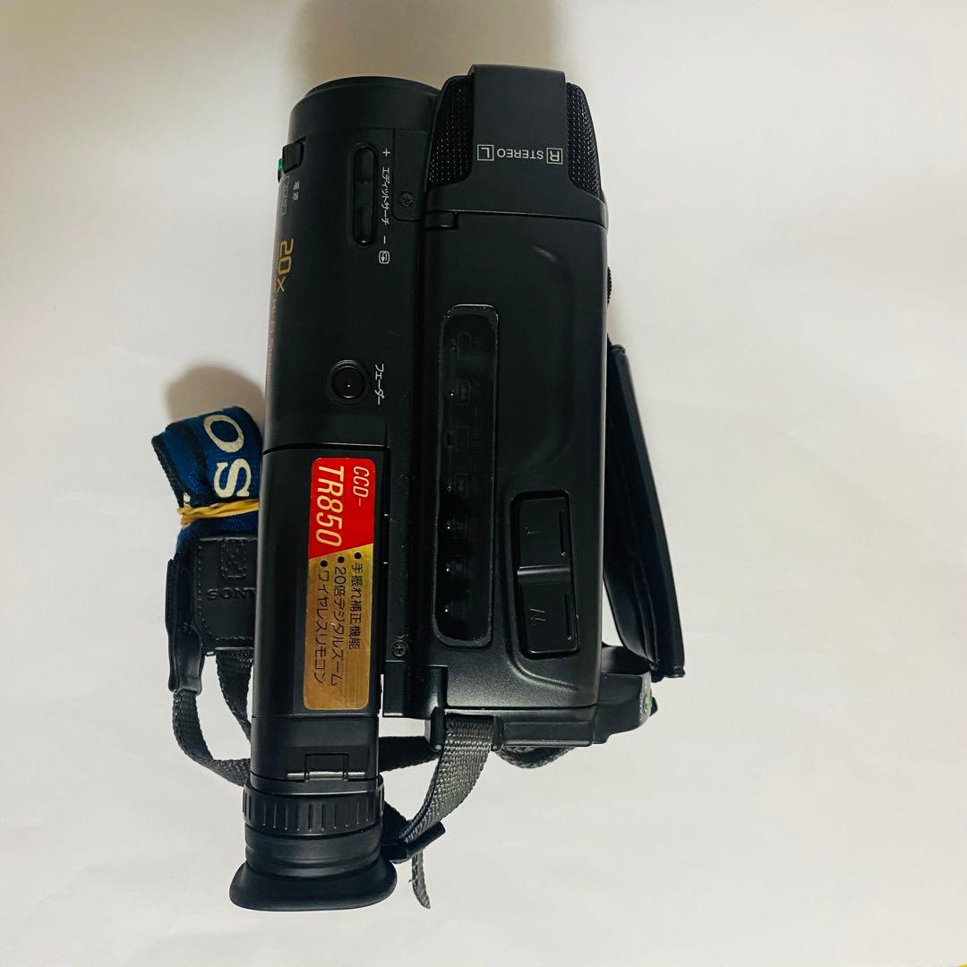 可動品　SONY Hi8 ビデオカメラ