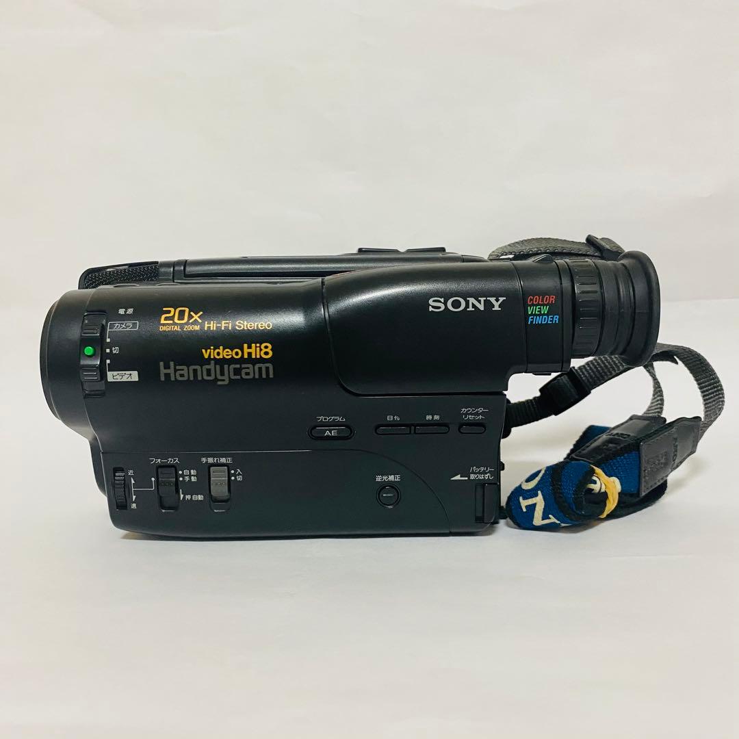可動品　SONY Hi8 ビデオカメラ