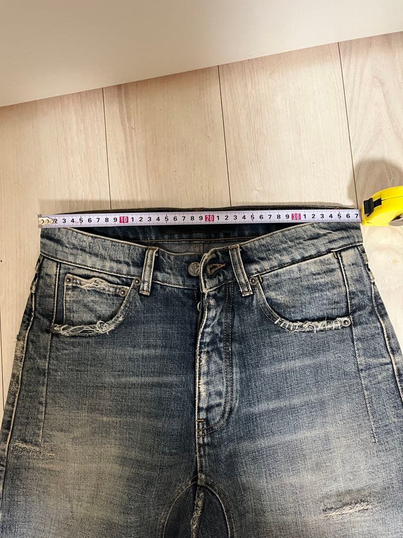 パンツ No faith studios basic used denim