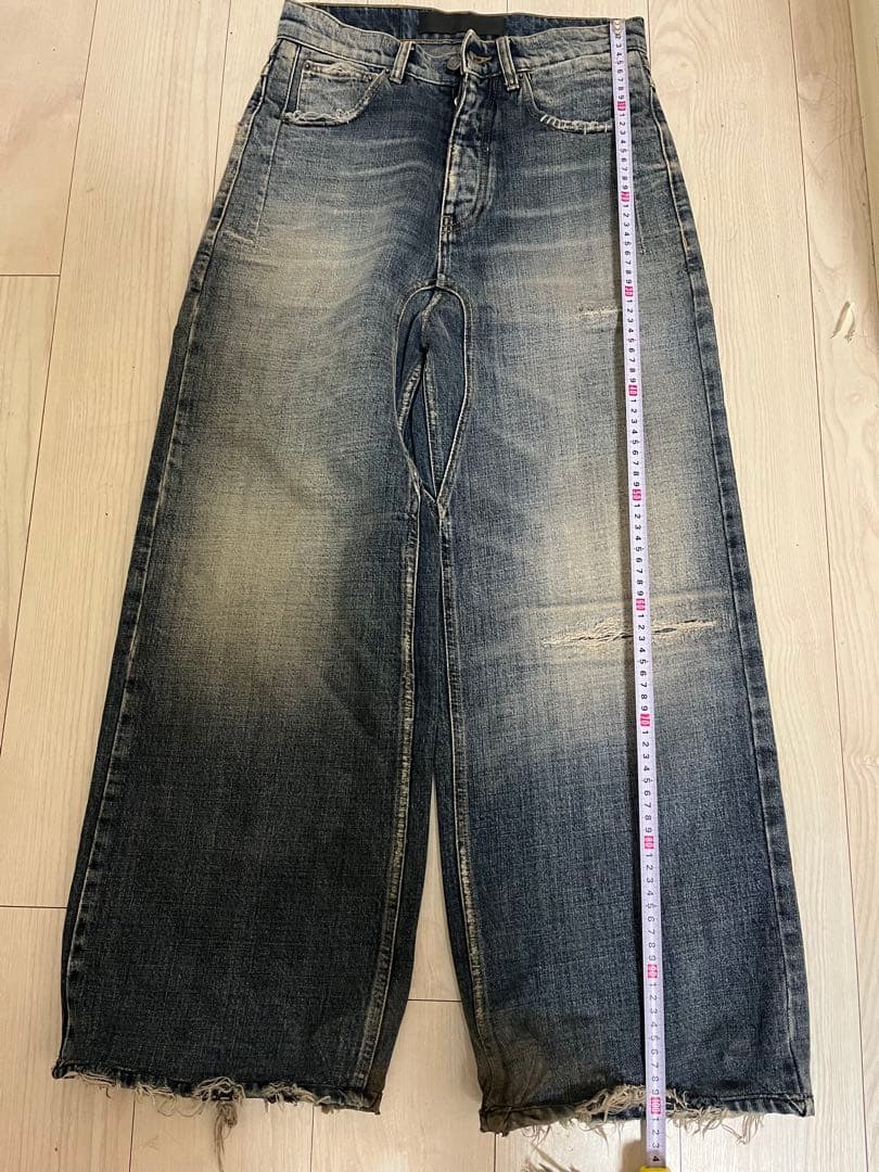 パンツ No faith studios basic used denim