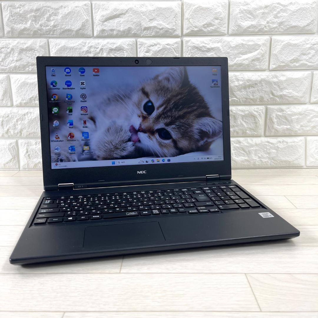 NEC 10世代 i7 高速SSD512＋HDD1T メモリ16 ノートパソコン