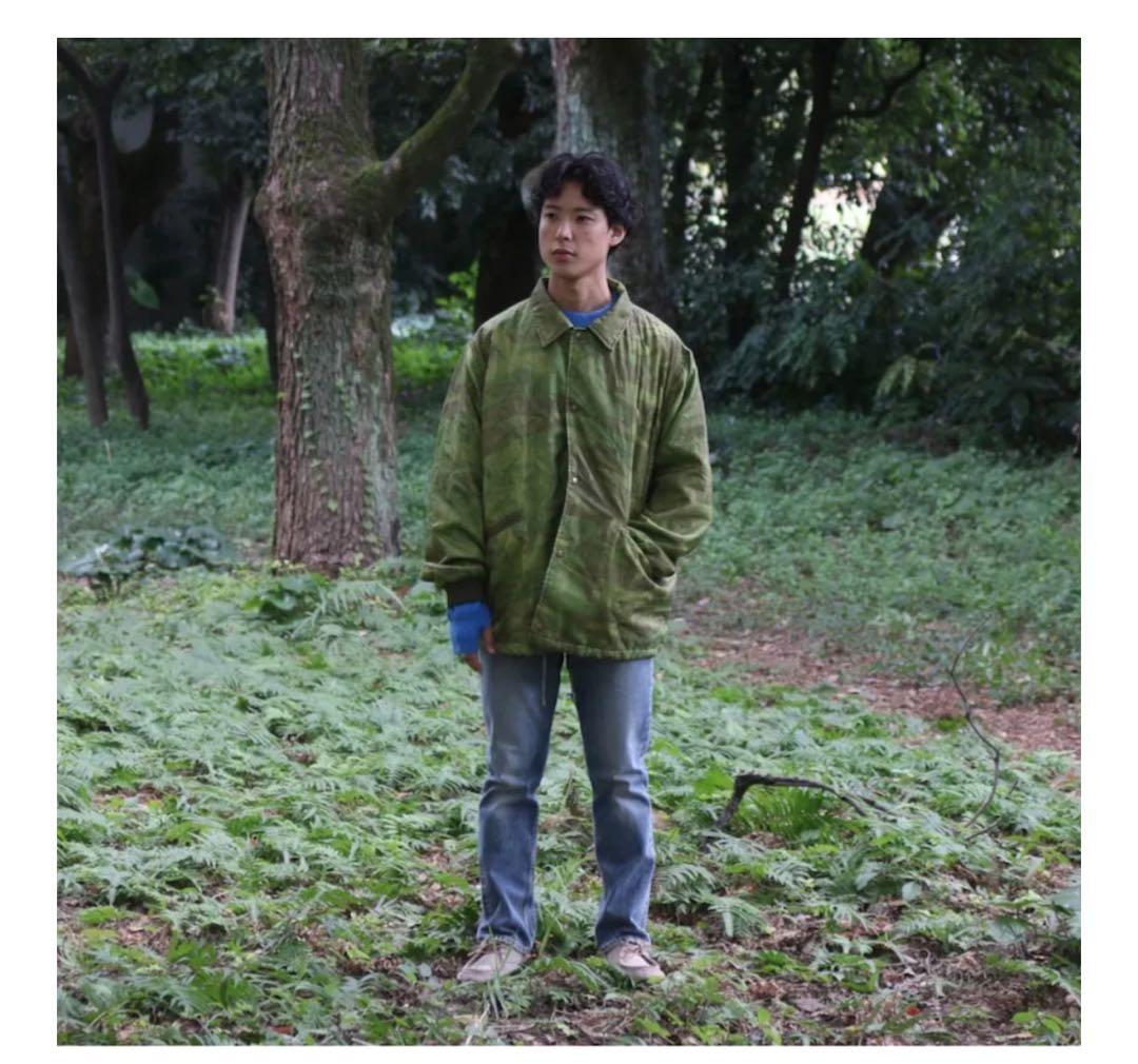 ジャケット・アウター 77circa remake camo poncho coach jacket