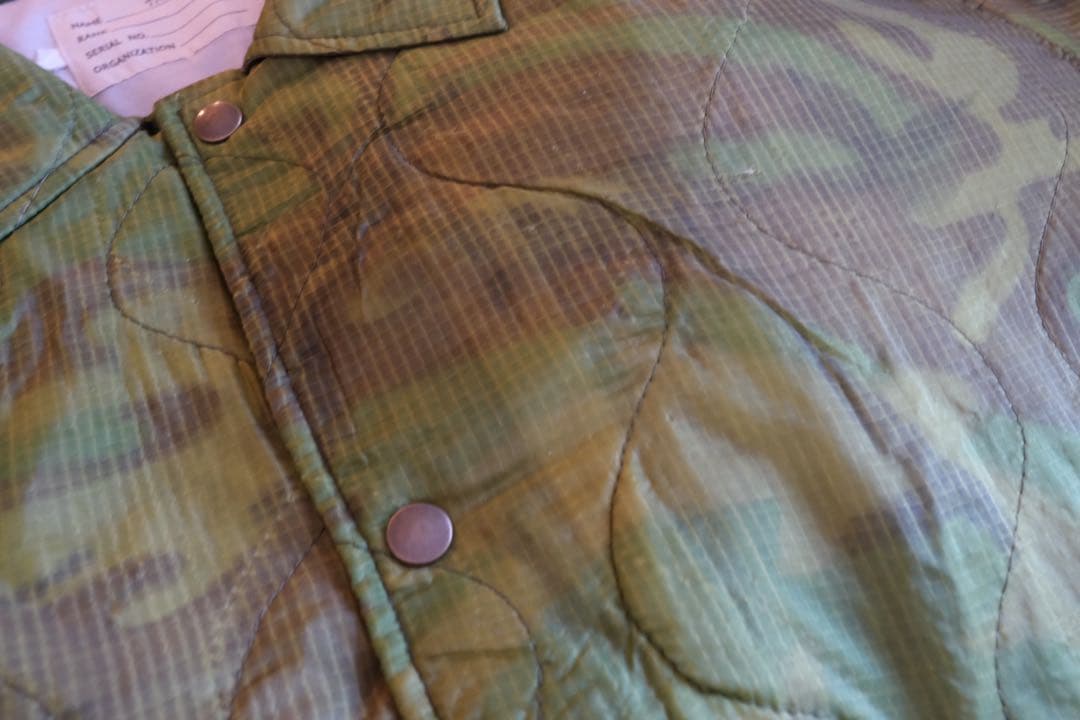 ジャケット・アウター 77circa remake camo poncho coach jacket