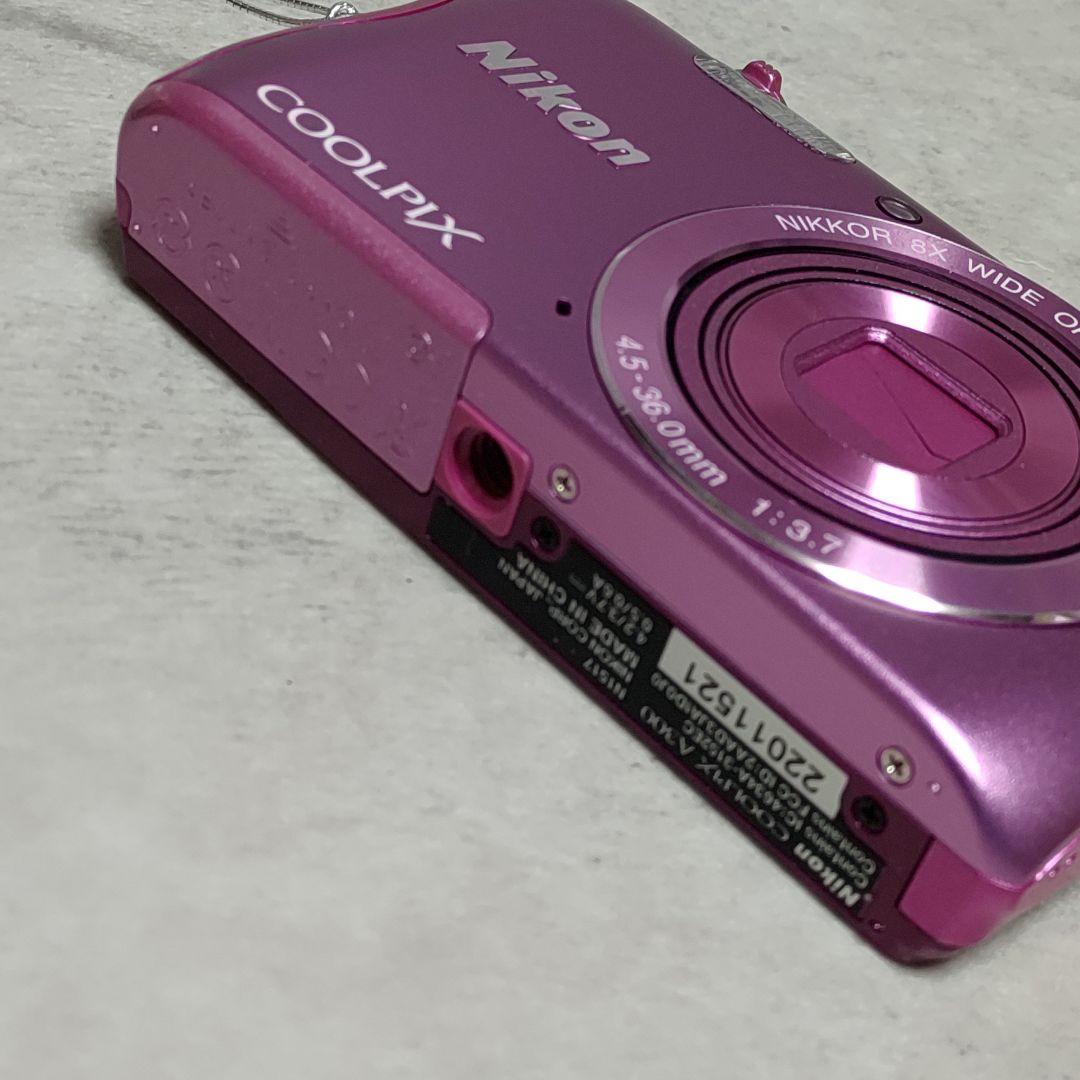 Nikon デジタルカメラ COOLPIX A300 ピンク ジャンク