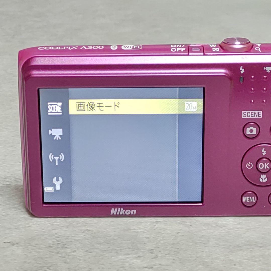 Nikon デジタルカメラ COOLPIX A300 ピンク ジャンク