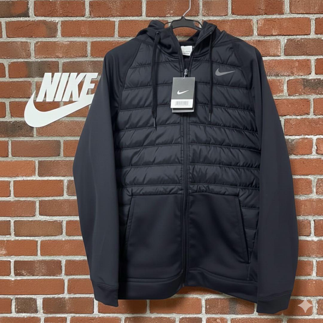 ナイキ　NIKE サーマ　中綿ジャケット　フルジップ　ジャケット　新品　メンズM