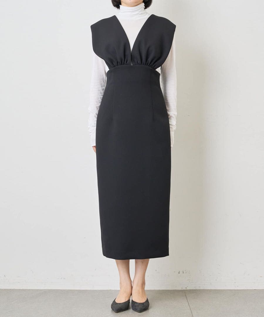 Whim Gazette ウィムガゼット ワンピース ロングワンピ ジャンスカ