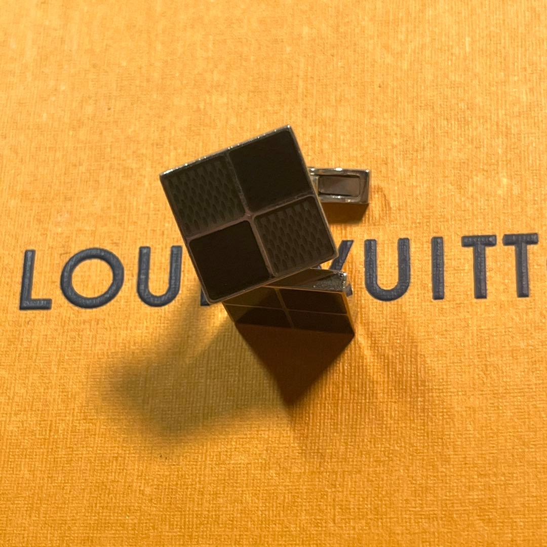 ✨美品✨LOUIS VUITTON　カフス　ダミエ　M65054 シルバー925