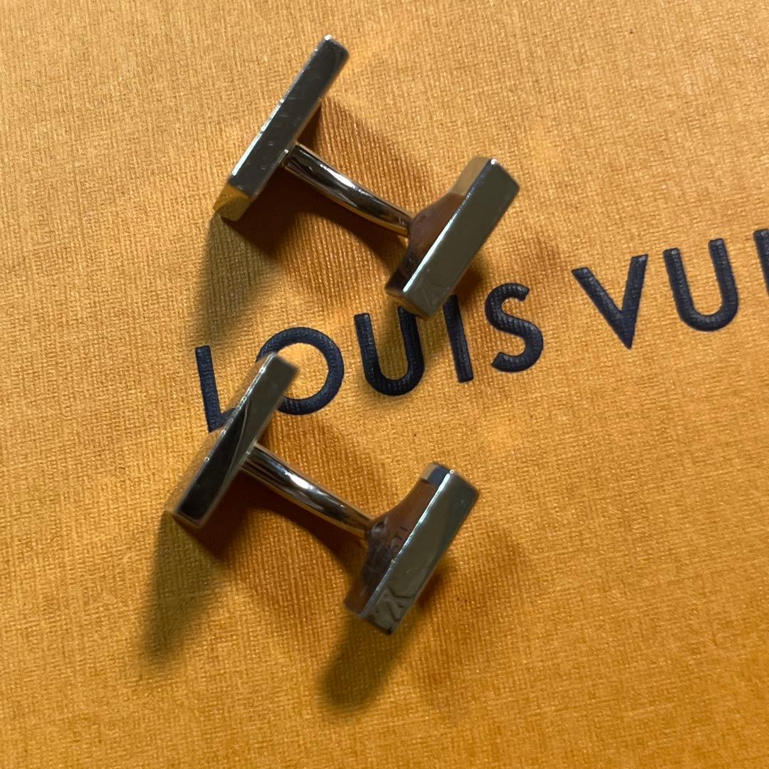 ✨美品✨LOUIS VUITTON　カフス　ダミエ　M65054 シルバー925