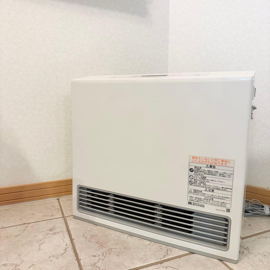 ✨美品✨リンナイ RC-U5801E-WH ガスファンヒーター　5mホース