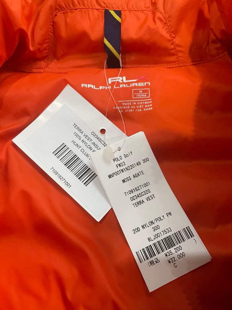 ポロラルフローレン　ダウンベスト Mサイズ　ダークグリーン