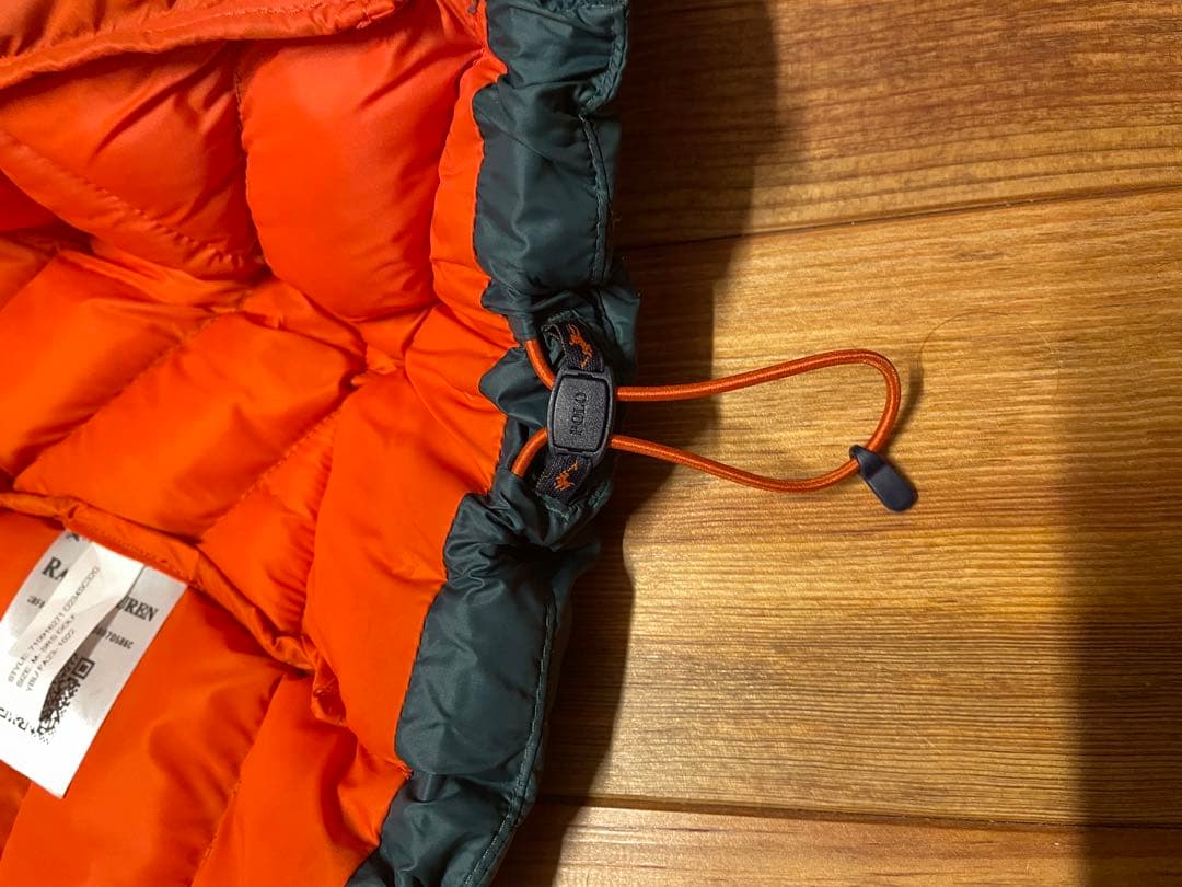 ポロラルフローレン　ダウンベスト Mサイズ　ダークグリーン