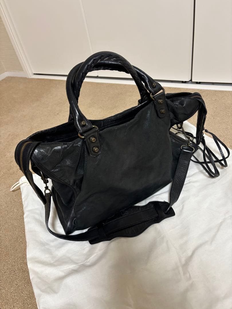 BALENCIAGA シティ バッグ ブラック