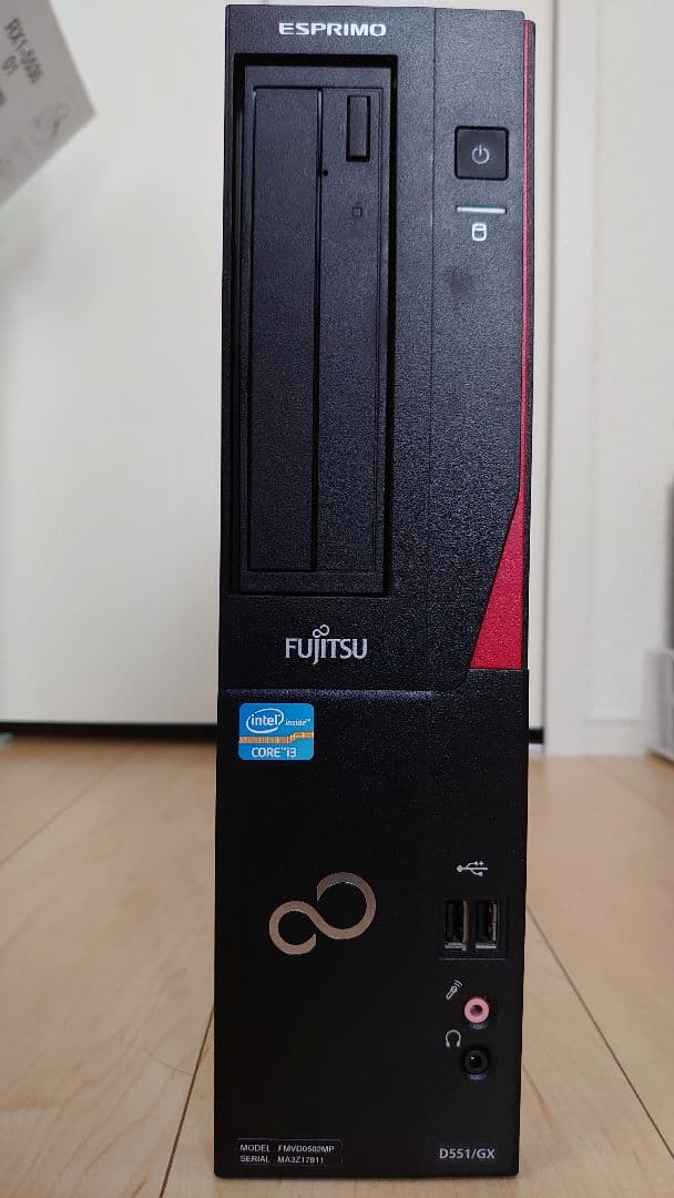 【SSD換装済】Win10Pro 富士通 ESPRIMO デスクトップPC