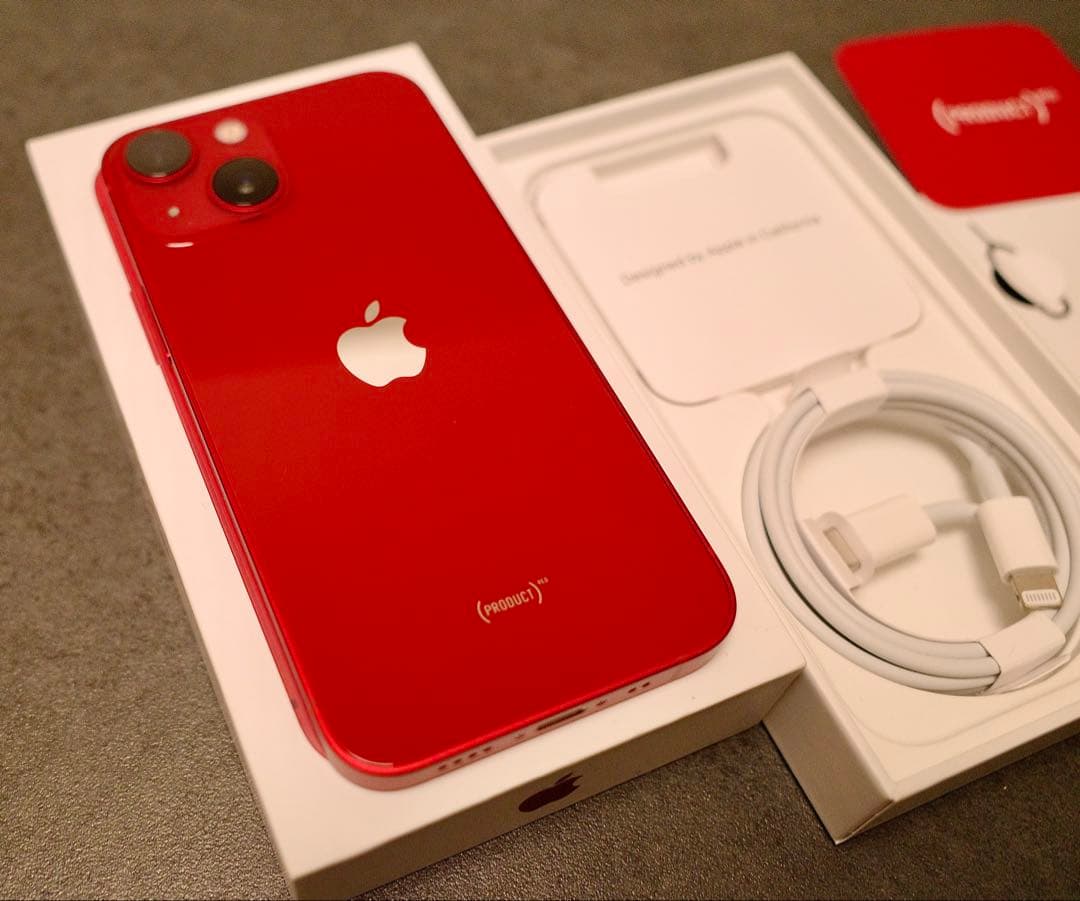 iPhone13mini プロダクトレッド 極美品