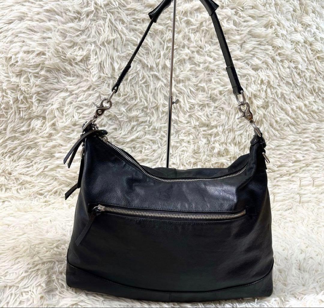 オールドコーチ　2way シボ革　イーストウエストワンショルダーバッグ