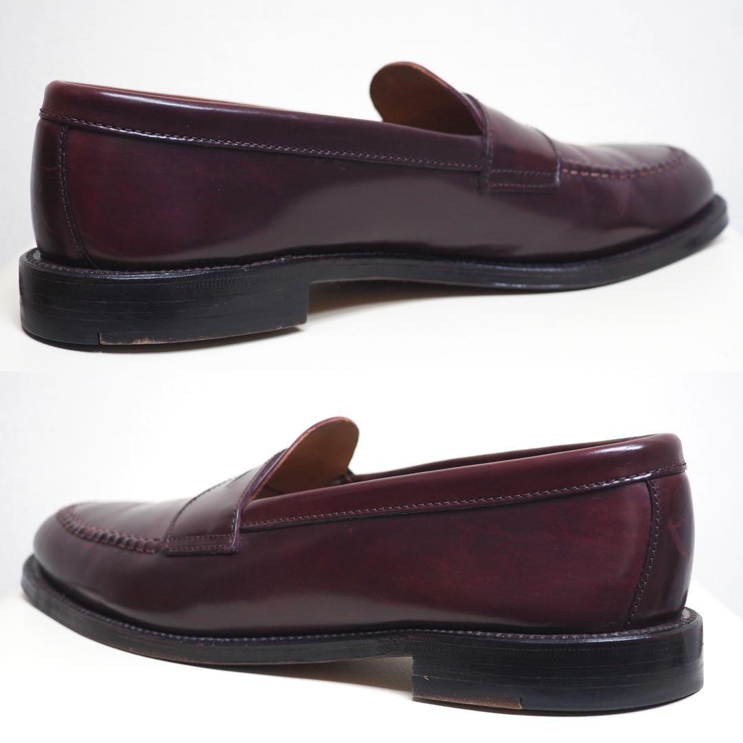 Alden x Brooks コードバンアンラインドペニーローファー 10.5D