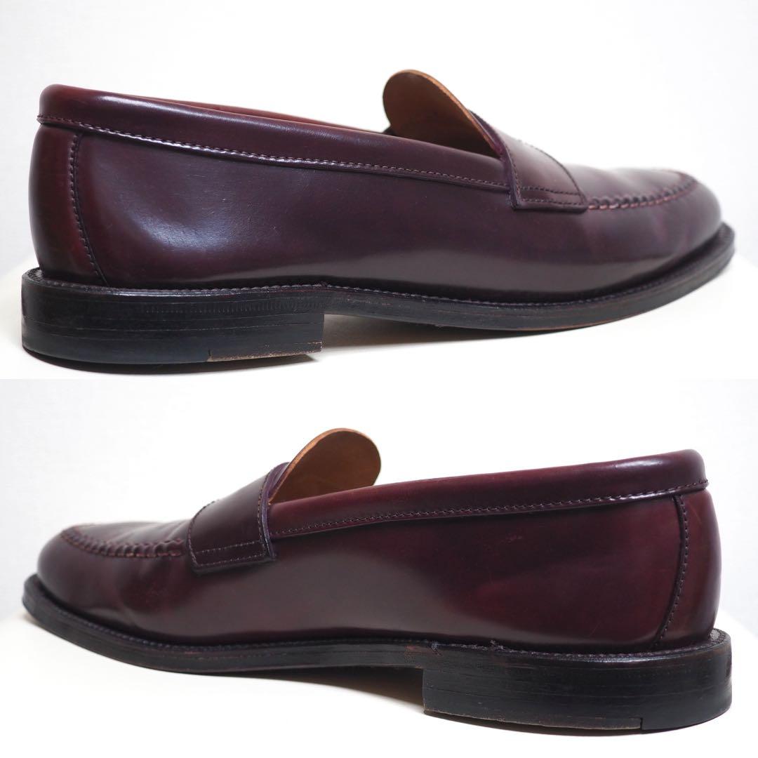 Alden x Brooks コードバンアンラインドペニーローファー 10.5D