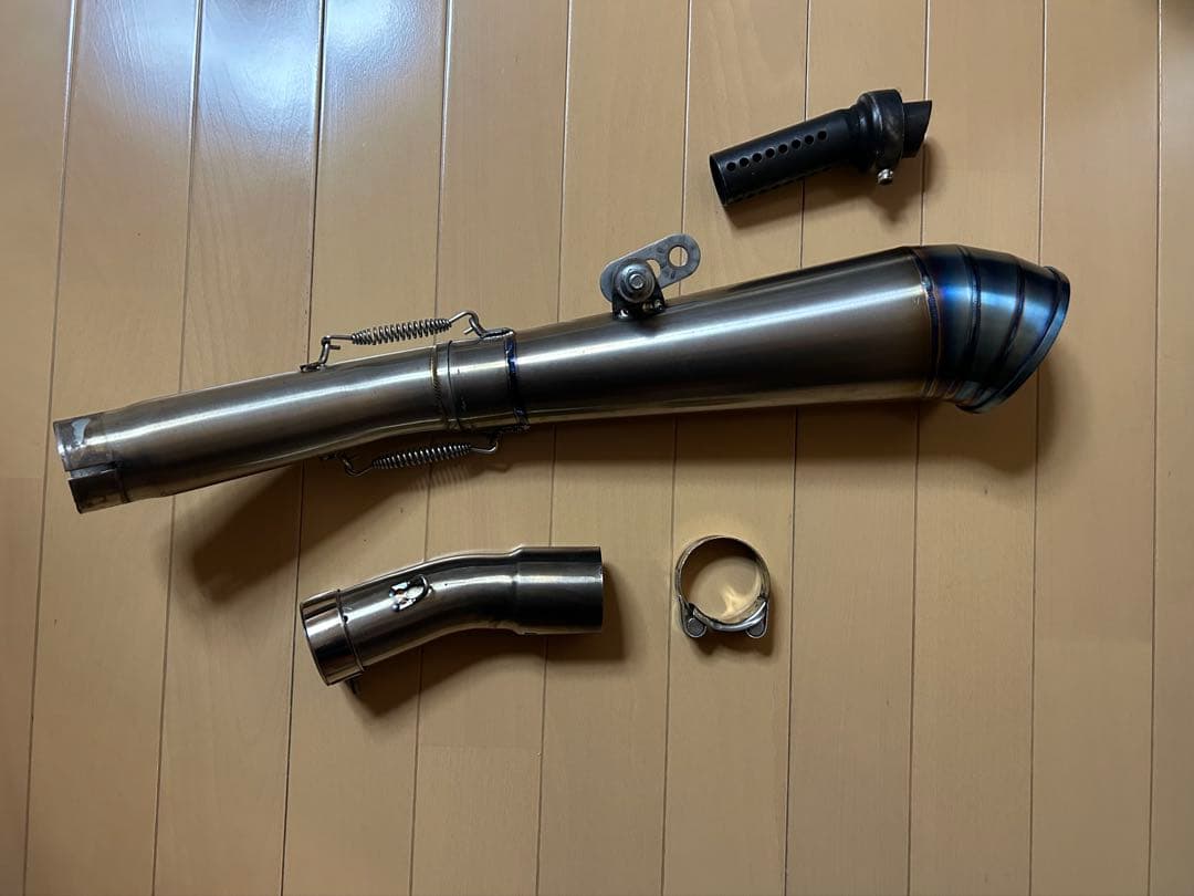 lci マフラー gp菅　 cb400sfnc42中間パイプ44-47付き