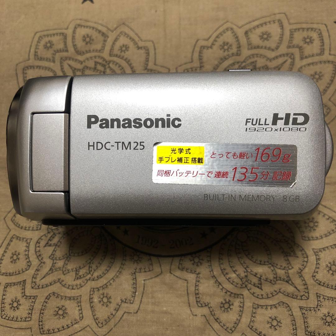 美品 Panasonic HDC-TM25 ビデオカメラ 完品