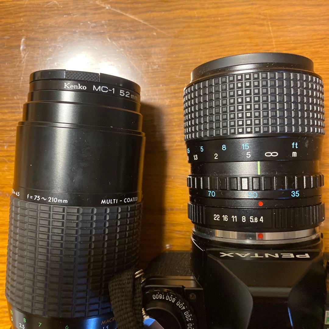 PENTAXMGとSIGMA望遠レンズとお手入れセット