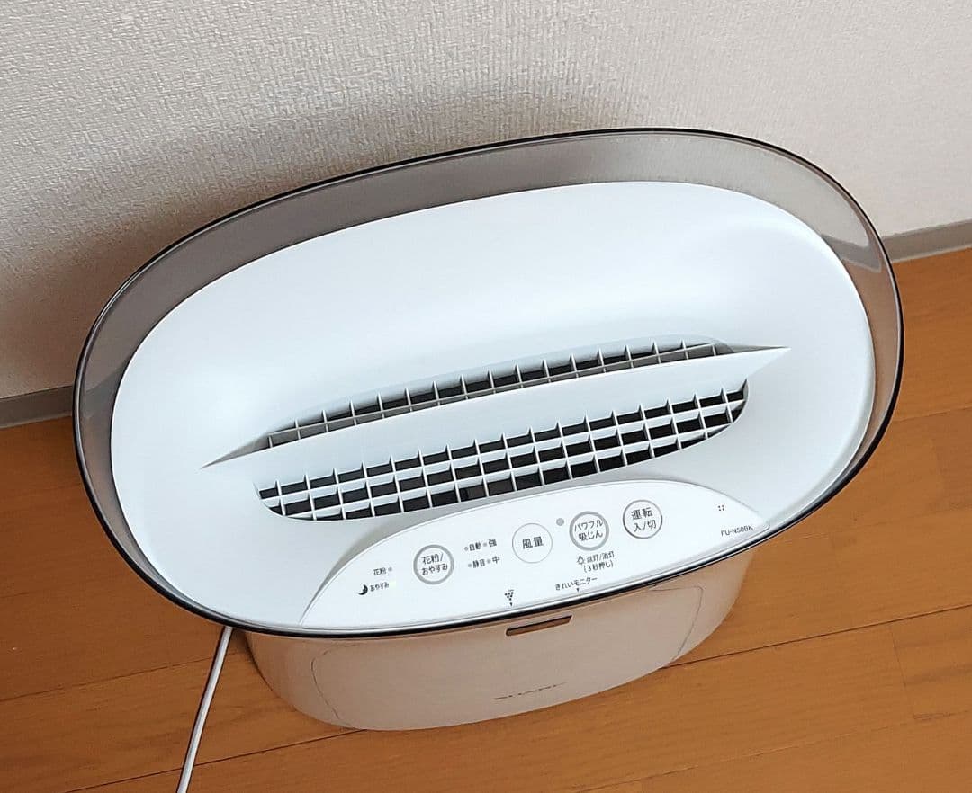 SHARP 空気清浄機 プラズマクラスター FU-N50BK-W 2023年製