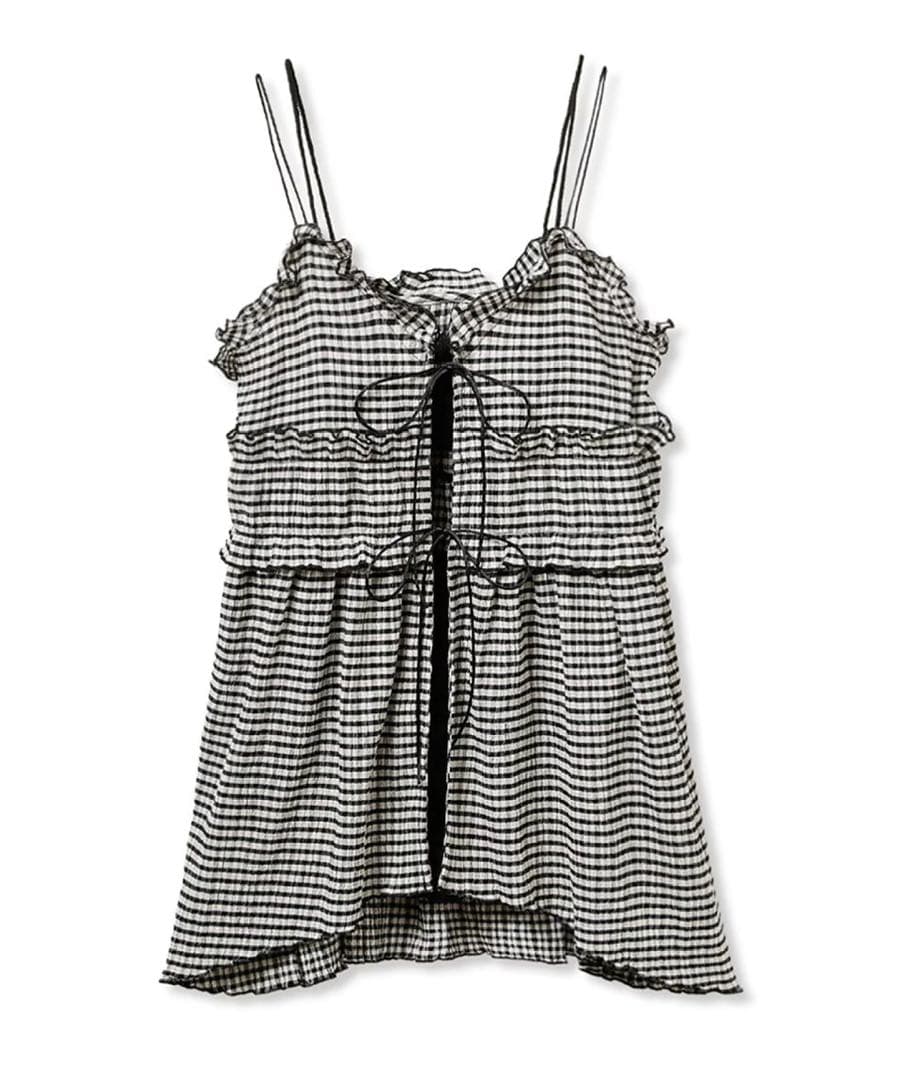 SNIDEL スナイデル 【WEB限定】ワンピースセットビキニ　CHECK