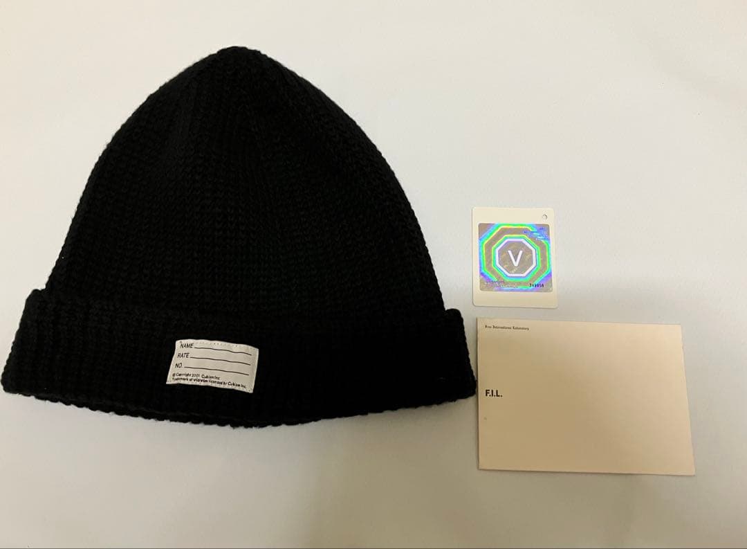 visvim ニット帽・ビーニー 黒