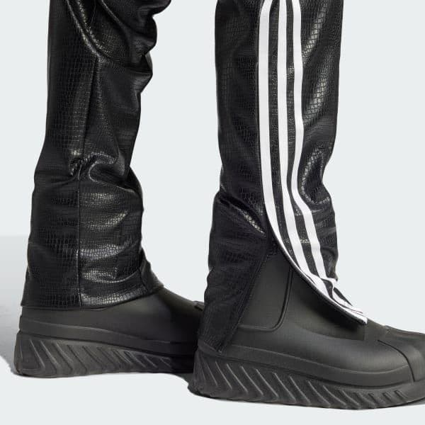 adidas プレミアム フェイクレザー SST リュクス トラックパンツ