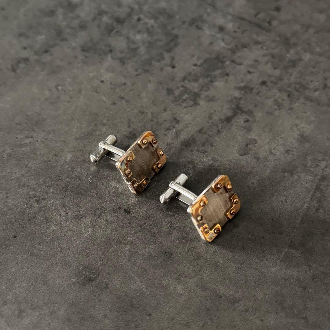 【美品】WAKO GINZA TOKYO 和光 メンズ カフリングス