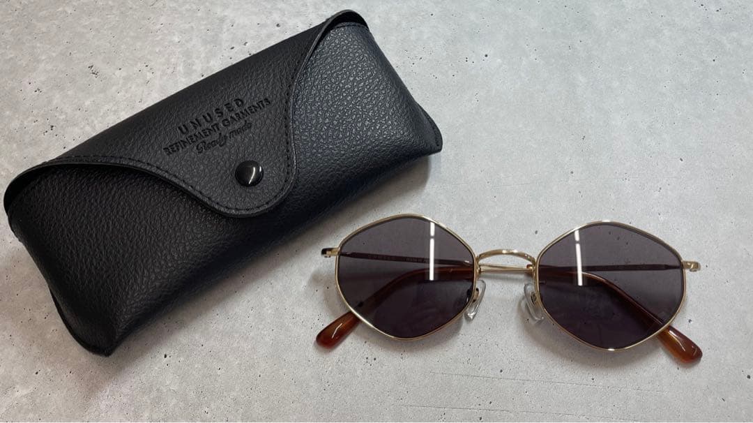 た*た様 レア 美品 UNUSED ayame サングラス オクタゴン コラボ