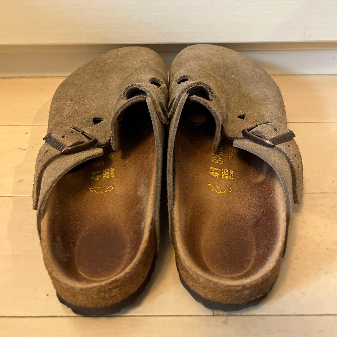 BIRKENSTOCK BOSTON Taupe サンダル 41