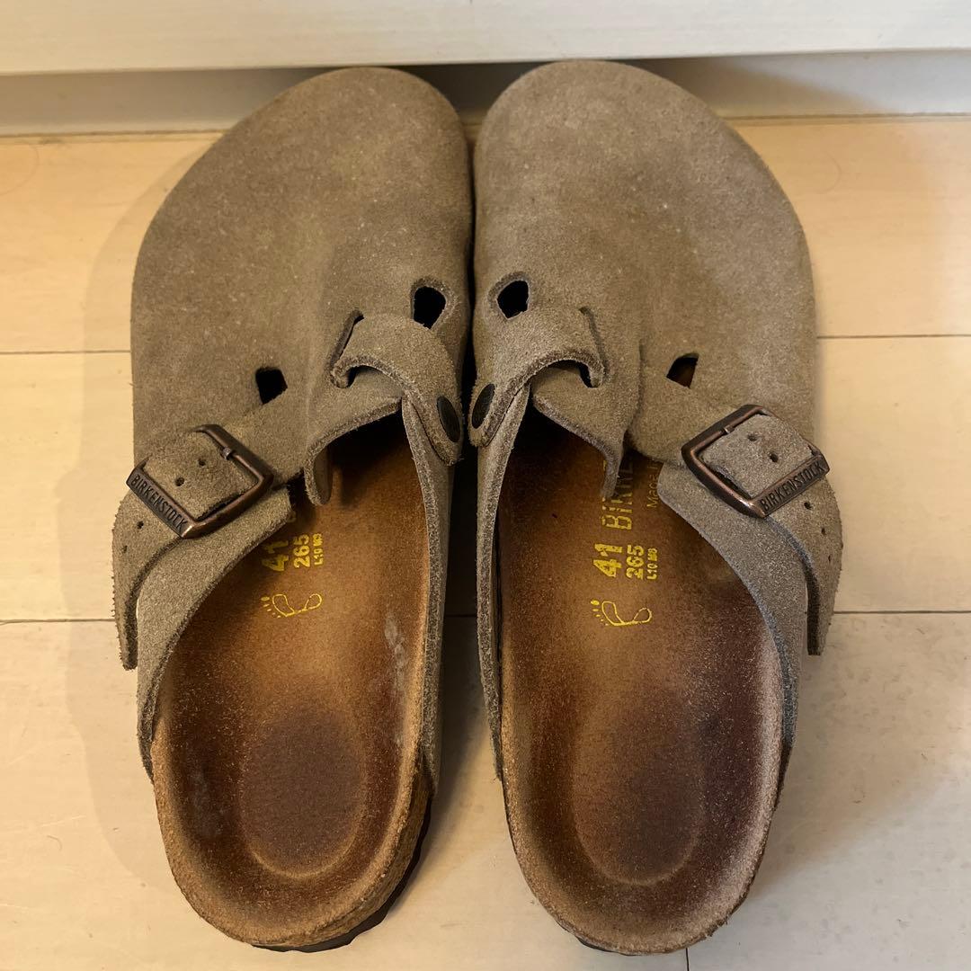 BIRKENSTOCK BOSTON Taupe サンダル 41