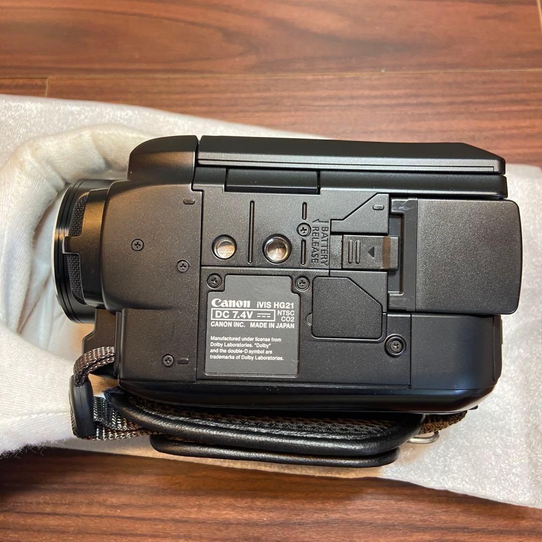 Canon デジタルビデオカメラ iVIS HG21 ほぼ新品 4949