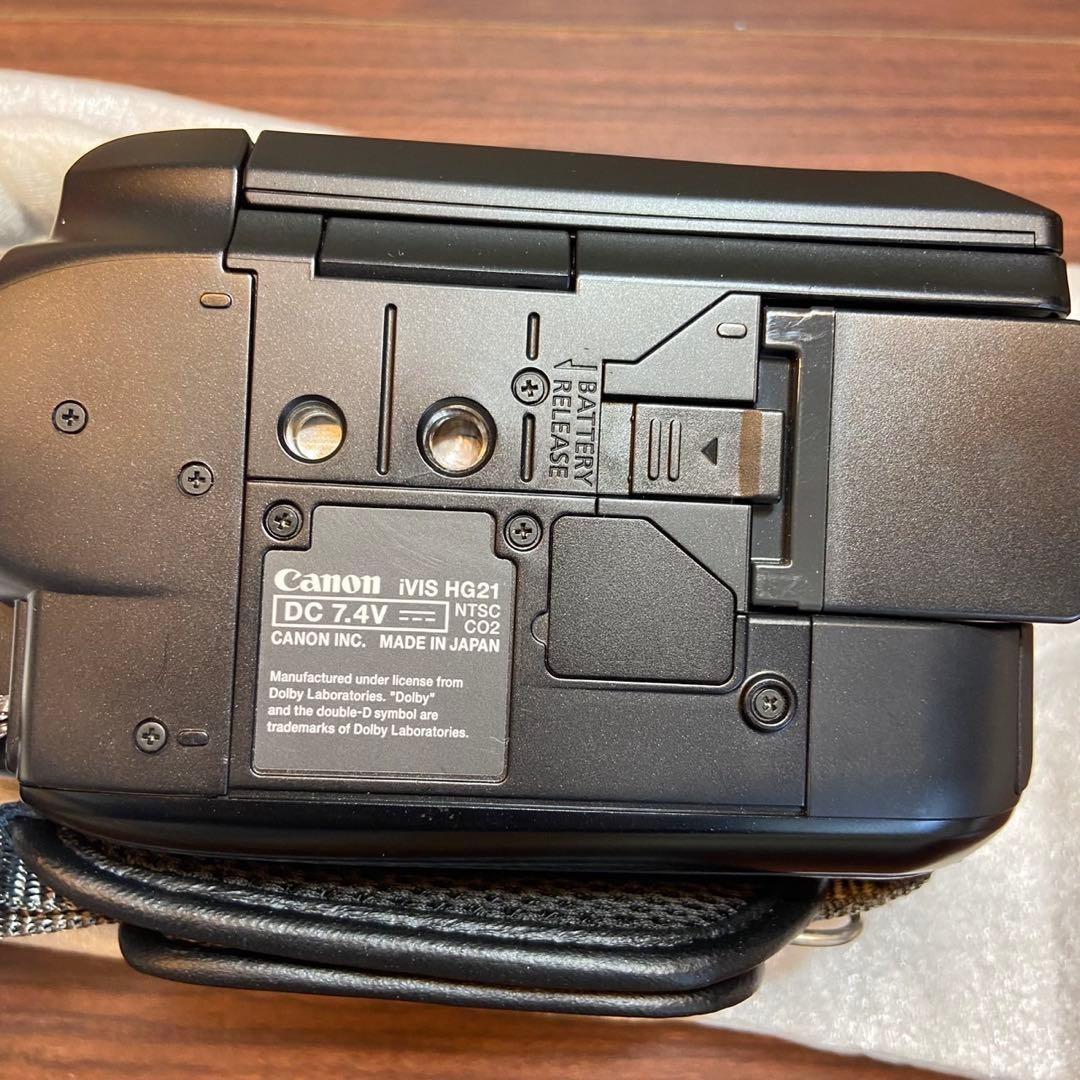 Canon デジタルビデオカメラ iVIS HG21 ほぼ新品 4949